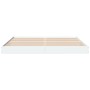 Estructura de cama madera de ingeniería blanca 200x200 cm de vidaXL, Camas y somieres - Ref: Foro24-841993, Precio: 92,07 €, ...