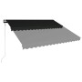 Anthracite gray automatic retractable awning 400x300 cm by vidaXL, Awnings - Ref: Foro24-3051251, Price: 472,00 €, Discount: %