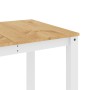 Panama dining table solid white pine wood 160x80x75 cm by vidaXL, Kitchen and dining tables - Ref: Foro24-4005707, Price: 199...