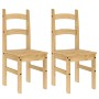 Dining chairs 2 pcs solid pine wood 40x46x99 cm by vidaXL, dining chairs - Ref: Foro24-4005726, Price: 118,86 €, Discount: %