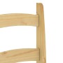 Dining chairs 2 pcs solid pine wood 40x46x99 cm by vidaXL, dining chairs - Ref: Foro24-4005726, Price: 118,86 €, Discount: %