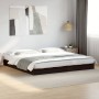 Estructura de cama madera de ingeniería negra 180x200 cm de vidaXL, Camas y somieres - Ref: Foro24-842001, Precio: 101,37 €, ...