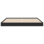 Estructura de cama madera de ingeniería negra 180x200 cm de vidaXL, Camas y somieres - Ref: Foro24-842001, Precio: 101,37 €, ...