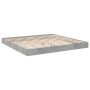 Estructura de cama madera de ingeniería gris hormigón 180x200cm de vidaXL, Camas y somieres - Ref: Foro24-842003, Precio: 98,...