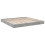 Estructura de cama madera de ingeniería gris hormigón 180x200cm de vidaXL, Camas y somieres - Ref: Foro24-842003, Precio: 98,...