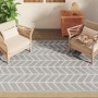 Alfombra de exterior PP gris 160x230 cm de vidaXL, Protectores para exterior - Ref: Foro24-368543, Precio: 36,75 €, Descuento: %