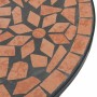 Mesa de bistró de mosaico cerámica terracota Ø50x70 cm de vidaXL, Mesas de jardín - Ref: Foro24-4003398, Precio: 75,99 €, Des...