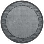 Alfombra de exterior PP gris Ø160 cm de vidaXL, Protectores para exterior - Ref: Foro24-368459, Precio: 24,21 €, Descuento: %