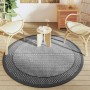 Alfombra de exterior PP gris Ø160 cm de vidaXL, Protectores para exterior - Ref: Foro24-368459, Precio: 24,21 €, Descuento: %