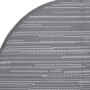 Alfombra de exterior PP gris Ø200 cm de vidaXL, Protectores para exterior - Ref: Foro24-368484, Precio: 40,22 €, Descuento: %