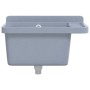 Gray resin wall-mounted washbasin sink 50x35x24 cm by vidaXL, Sinks - Ref: Foro24-4002797, Price: 55,67 €, Discount: %