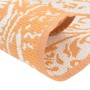 Alfombra de exterior PP naranja y blanco Ø200 cm de vidaXL, Protectores para exterior - Ref: Foro24-368508, Precio: 39,08 €, ...