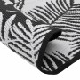 Black and white PP outdoor rug Ø160 cm by vidaXL, Outdoor protectors - Ref: Foro24-368471, Price: 23,99 €, Discount: %