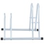 Stand for 2 bicycles independent floor galvanized steel by vidaXL, Bases and supports for storing bicycles - Ref: Foro24-4005...