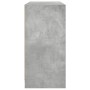 Aparador madera de ingeniería gris hormigón 102x37x75,5 cm de vidaXL, Aparadores - Ref: Foro24-3295874, Precio: 96,32 €, Desc...