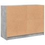 Aparador madera de ingeniería gris hormigón 102x37x75,5 cm de vidaXL, Aparadores - Ref: Foro24-3295874, Precio: 96,32 €, Desc...