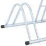 Soporte para 6 bicicletas suelo independiente acero galvanizado de vidaXL, Bases y soportes para almacenar bicicletas - Ref: ...