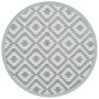 Alfombra de exterior PP gris Ø200 cm de vidaXL, Protectores para exterior - Ref: Foro24-368560, Precio: 39,66 €, Descuento: %