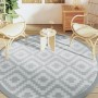 Gray PP outdoor rug Ø200 cm by vidaXL, Outdoor protectors - Ref: Foro24-368560, Price: 39,66 €, Discount: %