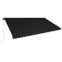 Toldo retráctil LED y sensor de viento gris antracita 600x300cm de vidaXL, Toldos - Ref: Foro24-3051260, Precio: 609,43 €, De...