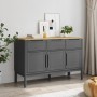 FLORO Sideboard aus massivem grauem Kiefernholz 114x43x74 cm von vidaXL, Sideboards - Ref: Foro24-374025, Preis: 174,66 €, Ra...