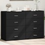 Sideboards 2 Stück, schwarzes Holzwerkstoff, 60 x 39 x 80 cm von vidaXL, Sideboards - Ref: Foro24-3276624, Preis: 192,40 €, R...