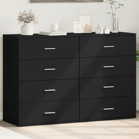 Sideboards 2 Stück, schwarzes Holzwerkstoff, 60 x 39 x 80 cm von vidaXL, Sideboards - Ref: Foro24-3276624, Preis: 192,90 €, R...