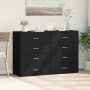 Sideboards 2 Stück, schwarzes Holzwerkstoff, 60 x 39 x 80 cm von vidaXL, Sideboards - Ref: Foro24-3276624, Preis: 192,90 €, R...