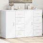 Sideboards 2 pcs white engineered wood 59x39x80 cm by vidaXL, Sideboards - Ref: Foro24-3276630, Price: 192,41 €, Discount: %