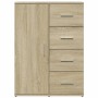 Aparadores 2 uds madera de ingeniería roble Sonoma 59x39x80 cm de vidaXL, Aparadores - Ref: Foro24-3276632, Precio: 203,85 €,...