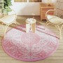 Alfombra de exterior PP rosa Ø160 cm de vidaXL, Protectores para exterior - Ref: Foro24-368503, Precio: 28,93 €, Descuento: %