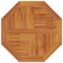 Mesa de jardín plegable madera maciza de acacia Ø60x75 cm de vidaXL, Mesas de jardín - Ref: Foro24-4004909, Precio: 57,22 €, ...