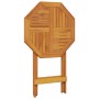 Mesa de jardín plegable madera maciza de acacia Ø60x75 cm de vidaXL, Mesas de jardín - Ref: Foro24-4004909, Precio: 57,22 €, ...