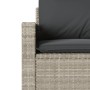 4-piece garden sofa set and gray synthetic rattan cushions by vidaXL, Garden sets - Ref: Foro24-366364, Price: 245,57 €, Disc...