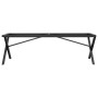 Cast iron X-structure coffee table legs 140x30x43cm by vidaXL, Table legs - Ref: Foro24-357902, Price: 54,51 €, Discount: %