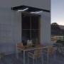 Retractable awning with LED lights and wind sensor in anthracite gray, 300x250cm. by vidaXL, Awnings - Ref: Foro24-3051255, P...