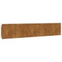 Bordes de césped acero corten flexible 10 piezas 20x103 cm de vidaXL, Recortadoras de césped - Ref: Foro24-821894, Precio: 75...