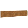 Bordes de césped acero corten flexible 10 piezas 20x103 cm de vidaXL, Recortadoras de césped - Ref: Foro24-821894, Precio: 75...