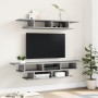 Sonoma Gray Engineered Wood Wall TV Cabinets by vidaXL, TV Furniture - Ref: Foro24-840735, Price: 65,01 €, Discount: %