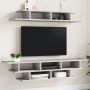 Muebles de TV de pared madera de ingeniería gris Sonoma de vidaXL, Muebles TV - Ref: Foro24-840735, Precio: 65,01 €, Descuent...