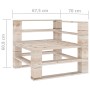 8-piece pine wood pallet garden furniture set by vidaXL, Garden sets - Ref: Foro24-3066034, Price: 369,99 €, Discount: %