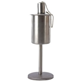 Esschert Design Standing Oil Torch Stainless Steel by Esschert Design, Tiki torches and oil lamps - Ref: Foro24-428852, Price...