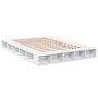 White engineered wood bed frame 150x200 cm by vidaXL, Beds and slatted bases - Ref: Foro24-3280468, Price: 161,32 €, Discount: %