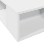 Estructura de cama madera de ingeniería blanca 150x200 cm de vidaXL, Camas y somieres - Ref: Foro24-3280468, Precio: 161,32 €...