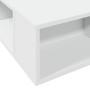 Estructura de cama madera de ingeniería blanca 140x200 cm de vidaXL, Camas y somieres - Ref: Foro24-3280475, Precio: 155,67 €...