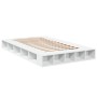 Estructura de cama madera de ingeniería blanca 140x190 cm de vidaXL, Camas y somieres - Ref: Foro24-3280489, Precio: 164,99 €...