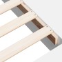 Estructura de cama madera de ingeniería blanca 140x190 cm de vidaXL, Camas y somieres - Ref: Foro24-3280489, Precio: 164,99 €...