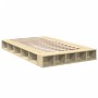 Estructura de cama madera de ingeniería roble Sonoma 120x190 cm de vidaXL, Camas y somieres - Ref: Foro24-3280505, Precio: 13...