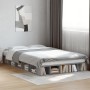 Estructura de cama madera de ingeniería gris Sonoma 140x190 cm de vidaXL, Camas y somieres - Ref: Foro24-3280494, Precio: 164...