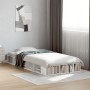 White engineered wood bed frame 90x190 cm by vidaXL, Beds and slatted bases - Ref: Foro24-3280524, Price: 122,54 €, Discount: %